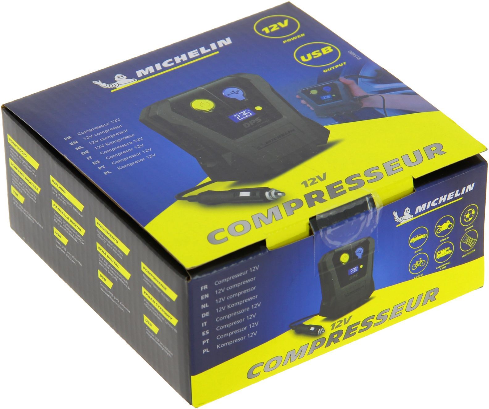 Compressore Digitale Michelin Mini 12v 3,5 Bar - Image 5