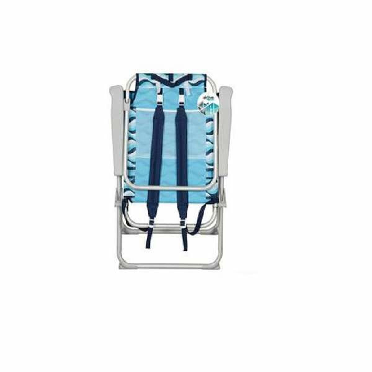 Sedia Da Spiaggia Aktive 64 X 63 X 43 Cm Celeste