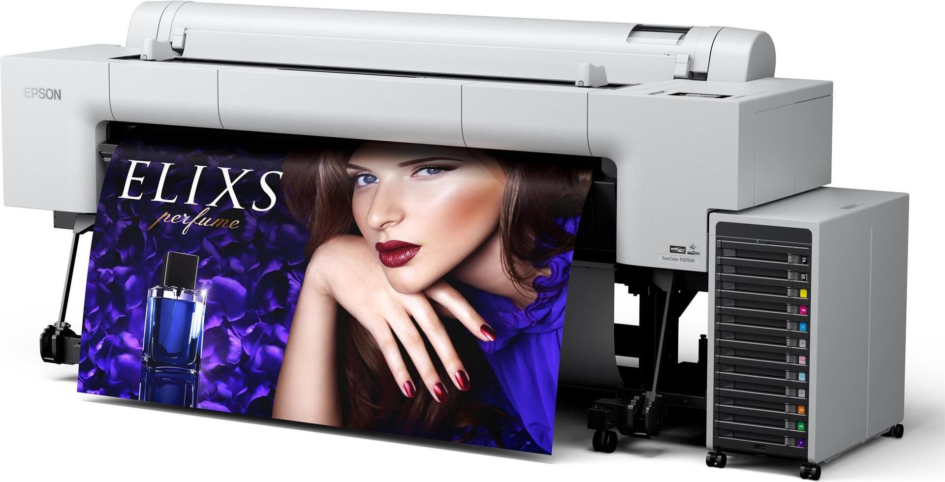 Epson Surecolor P20500 - 1626 Mm (64") Großformatdrucker - Farbe - Tintenstrahl - Rolle (162,6 Cm) - 2400 X 1200 Dpi - Usb 2,0, Gigabit Lan (c11ck993