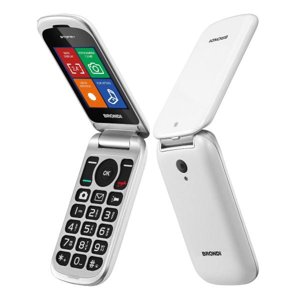 Brondi Stone+ Dual Sim Bianco Italia