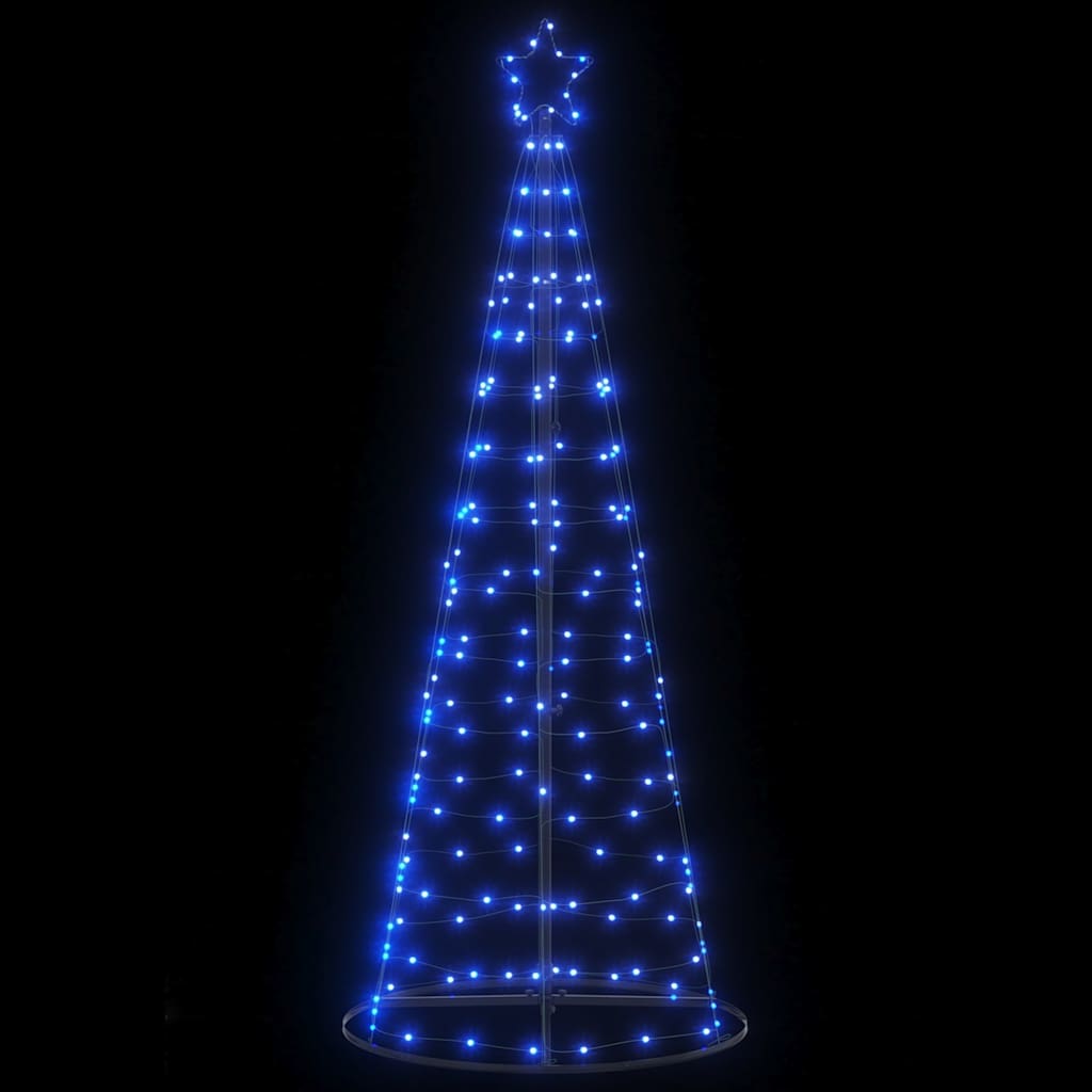 Albero Di Natale A Led 200 Led Blu 182 cm