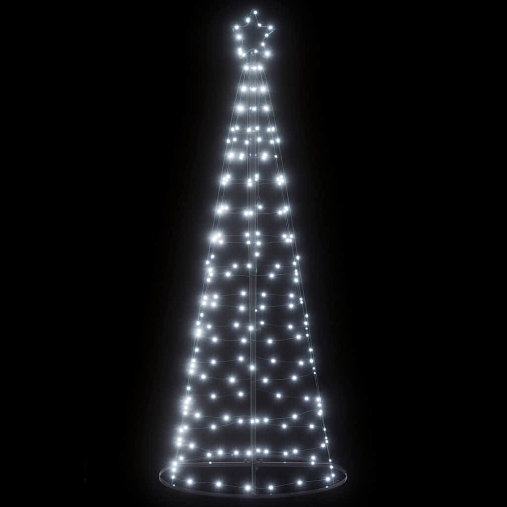 Albero Di Natale A Led 200 Led Bianco Freddo 182 cm
