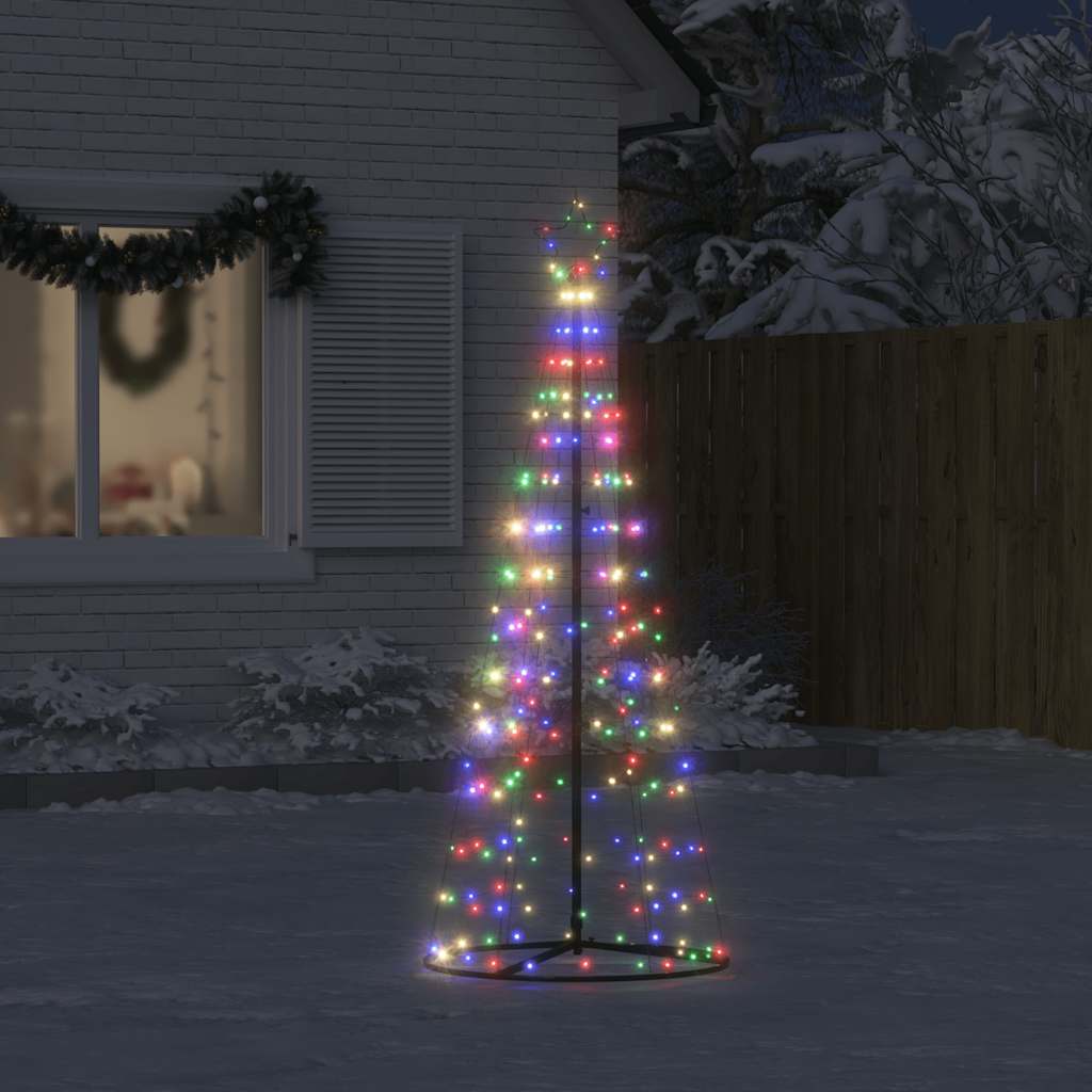 Albero Di Natale A Led 200 Led Colorato 182 cm - Image 3