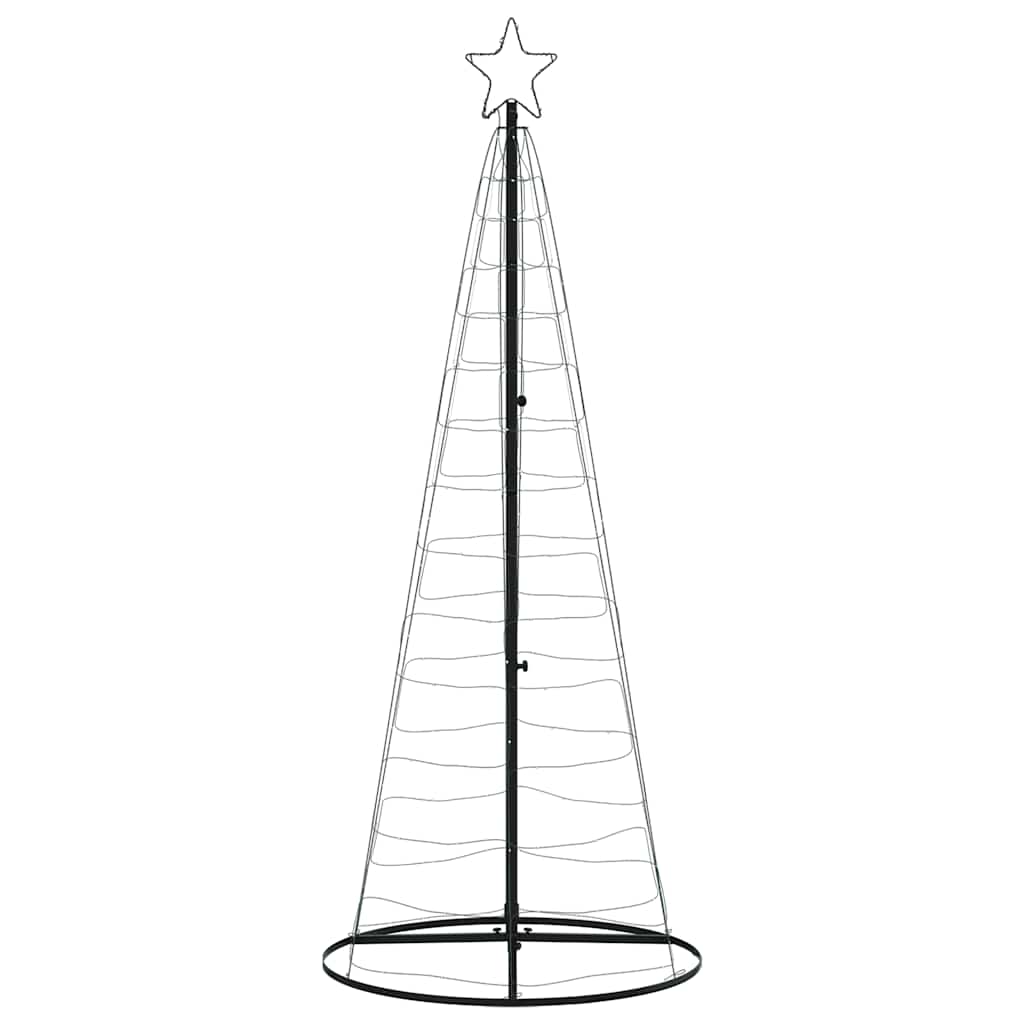 Albero Di Natale A Led 200 Led Colorato 182 cm - Image 4