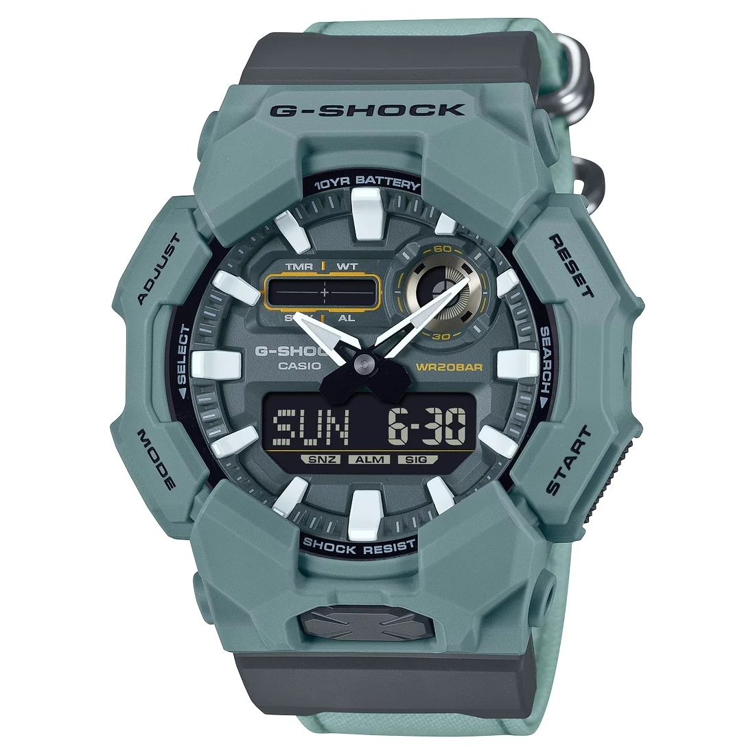 Casio G-Shock Mod. New Rugged Basic Digital 10-Year Battery