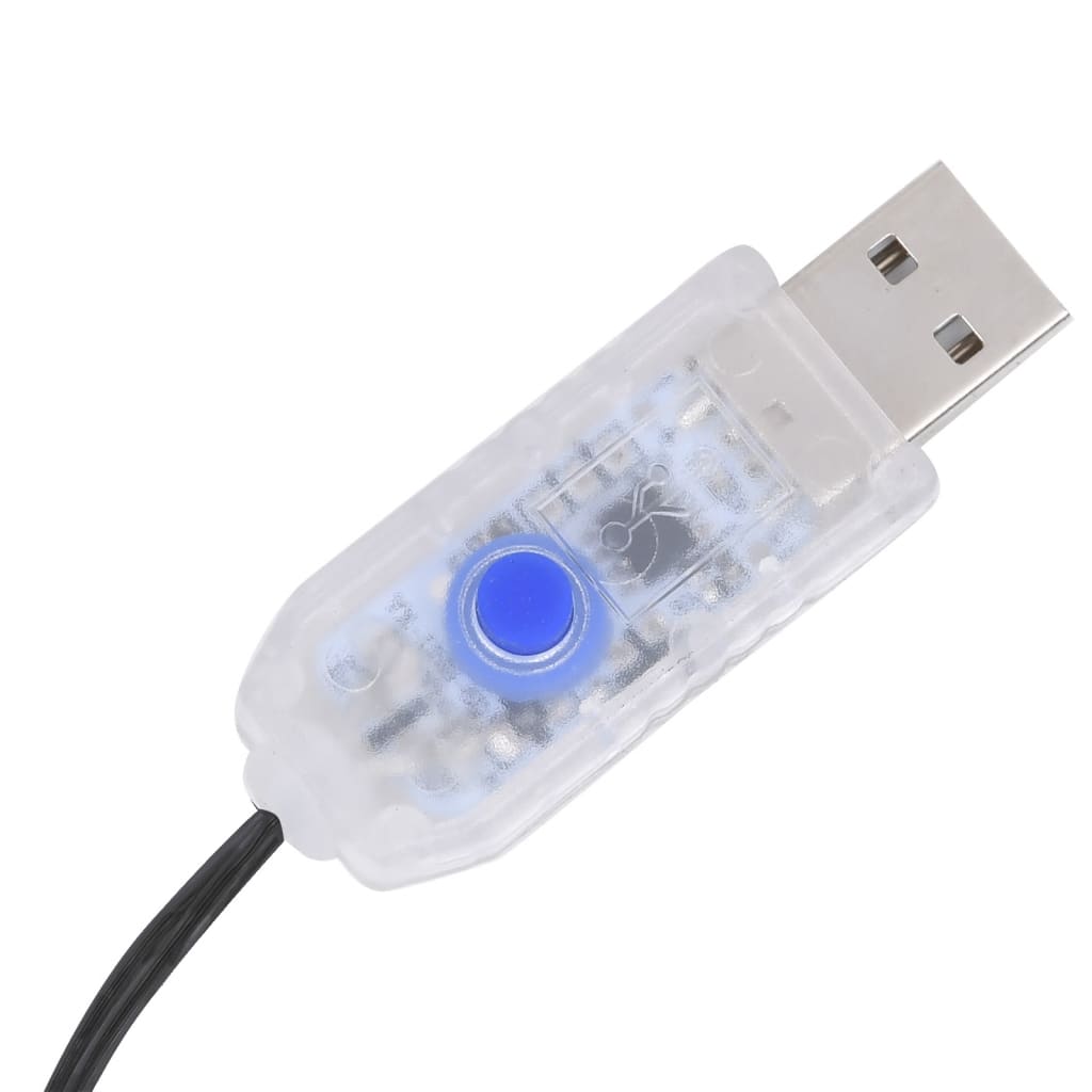 Rete Di Luce Per Albero Di Natale 150 Led Blu 150 cm - Image 5