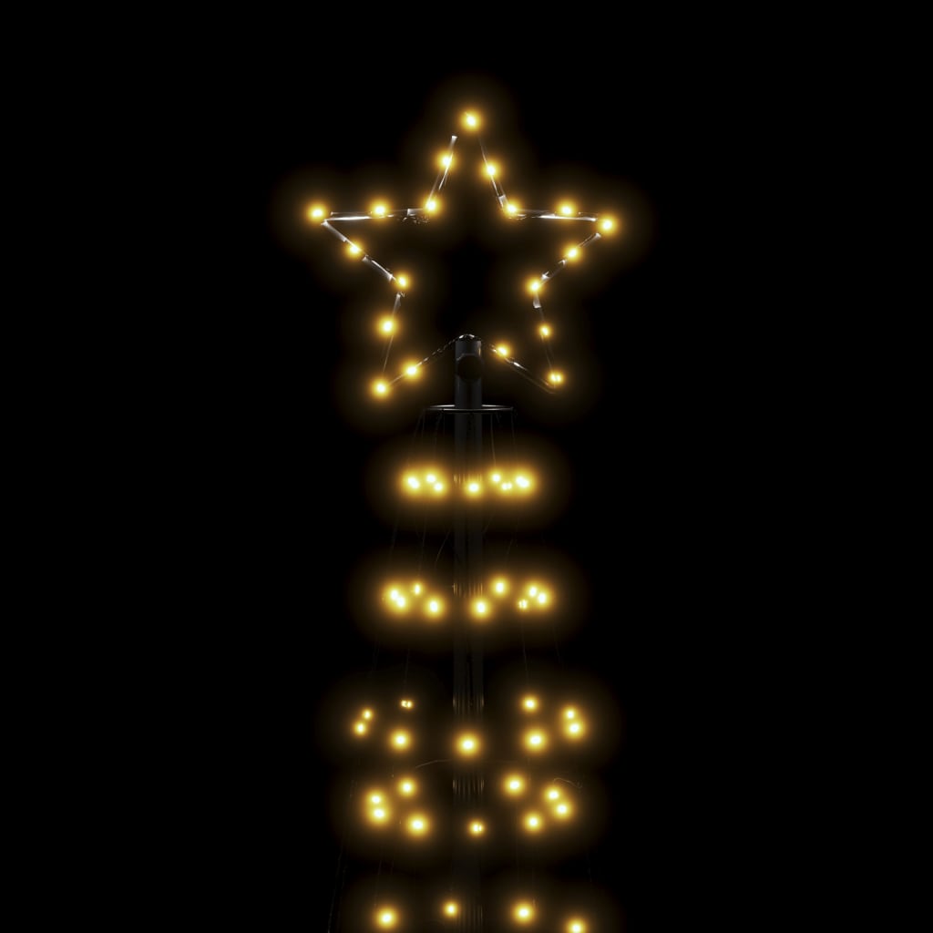 Albero Di Natale A Led Con Punte 570 Led Bianco Caldo 300 cm - Image 5