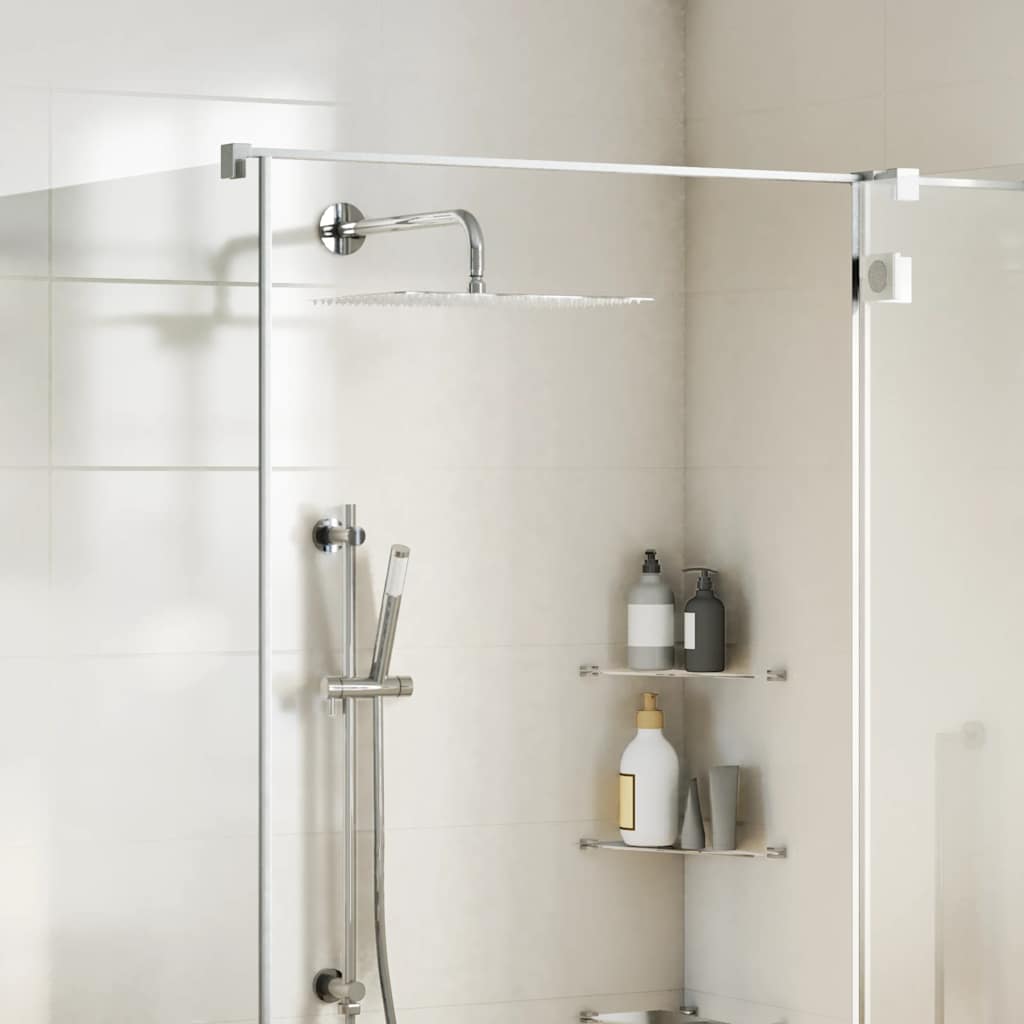 Testa Doccia A Pioggia Acciaio Inox 304 40x30 Cm Rettangolare