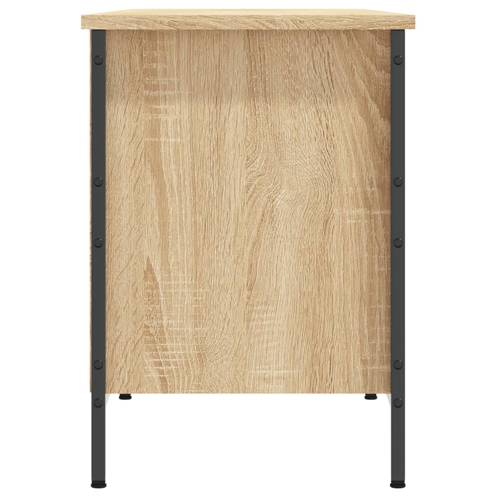 Scarpiera Rovere Sonoma 131x35x50 Cm In Legno Multistrato - Image 4
