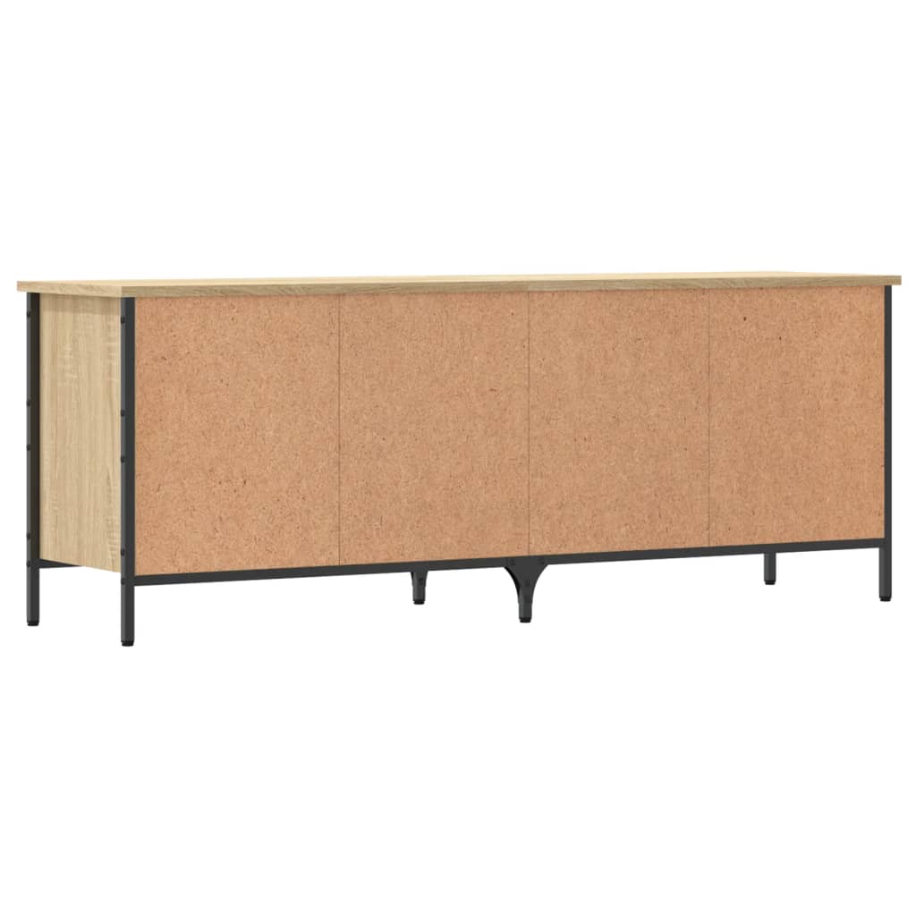 Scarpiera Rovere Sonoma 131x35x50 Cm In Legno Multistrato - Image 5