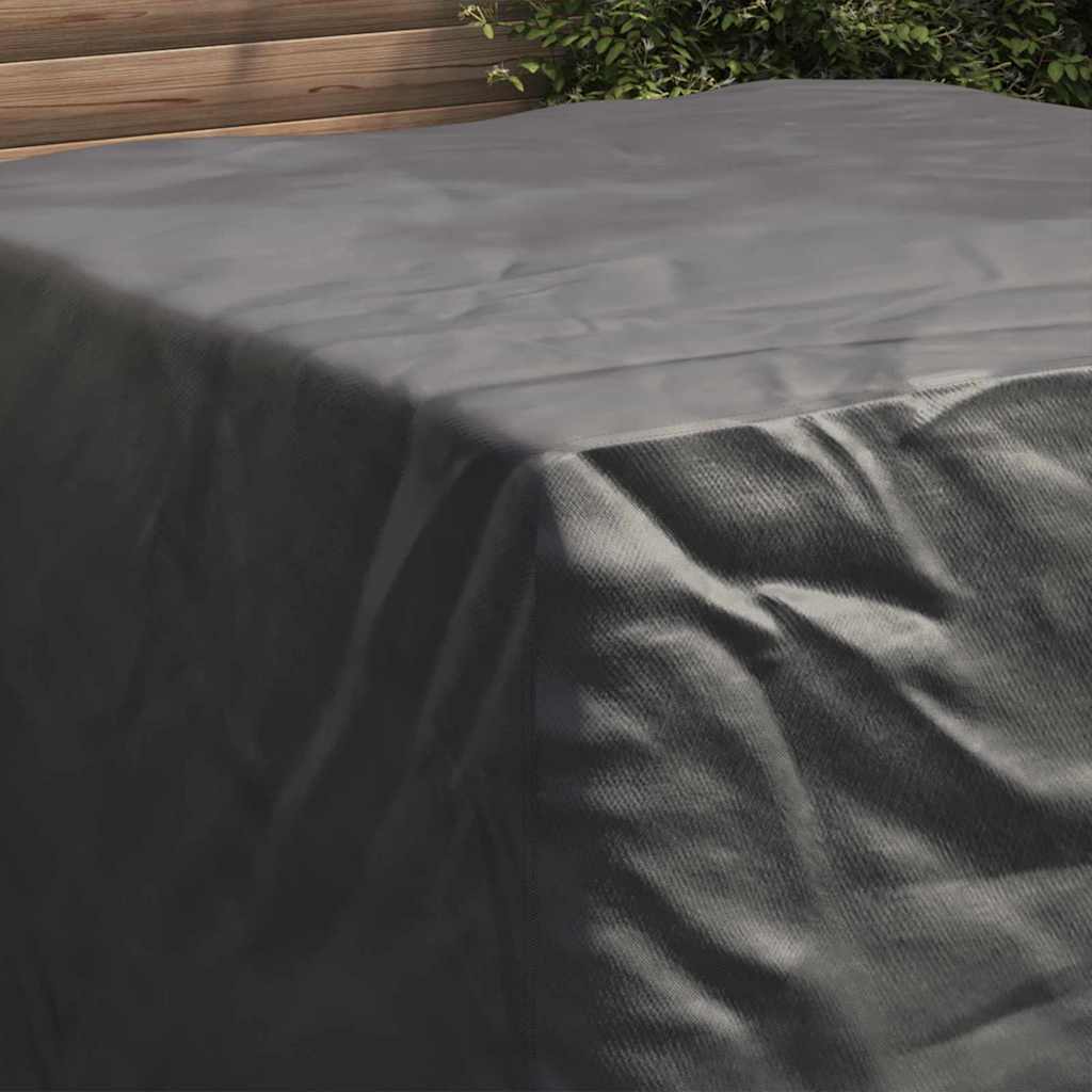 Copertura Per Mobili Da Esterno Nero 125 X 125 X 74 Cm 420d - Image 4