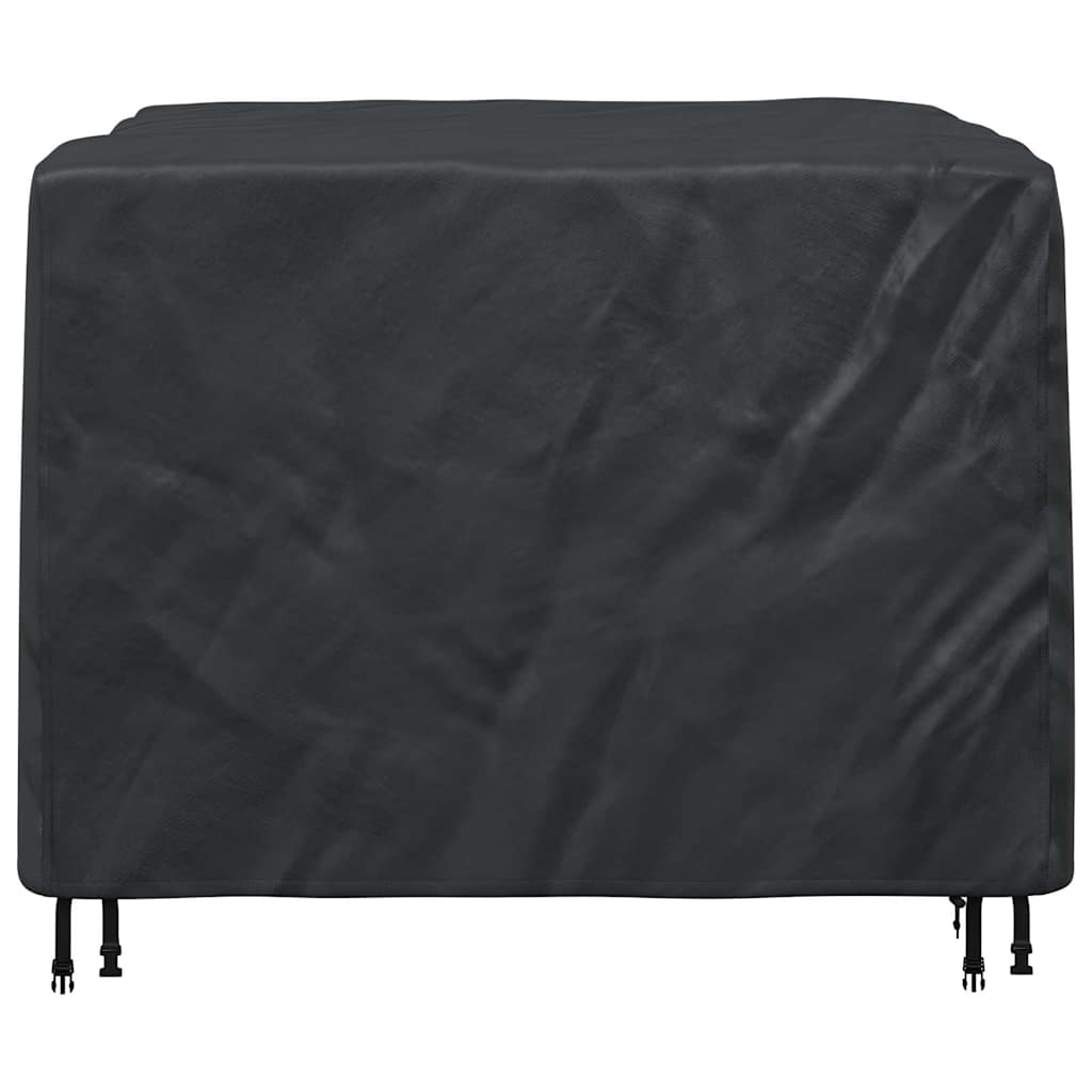 Copertura Per Mobili Da Esterno Nero 125 X 125 X 74 Cm 420d - Image 5