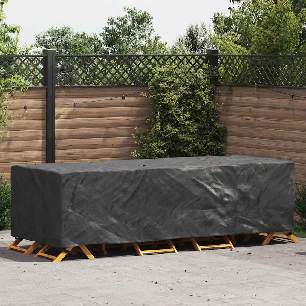 Copertura Per Mobili Da Esterno Nero 270 X 110 X 70 Cm 600d