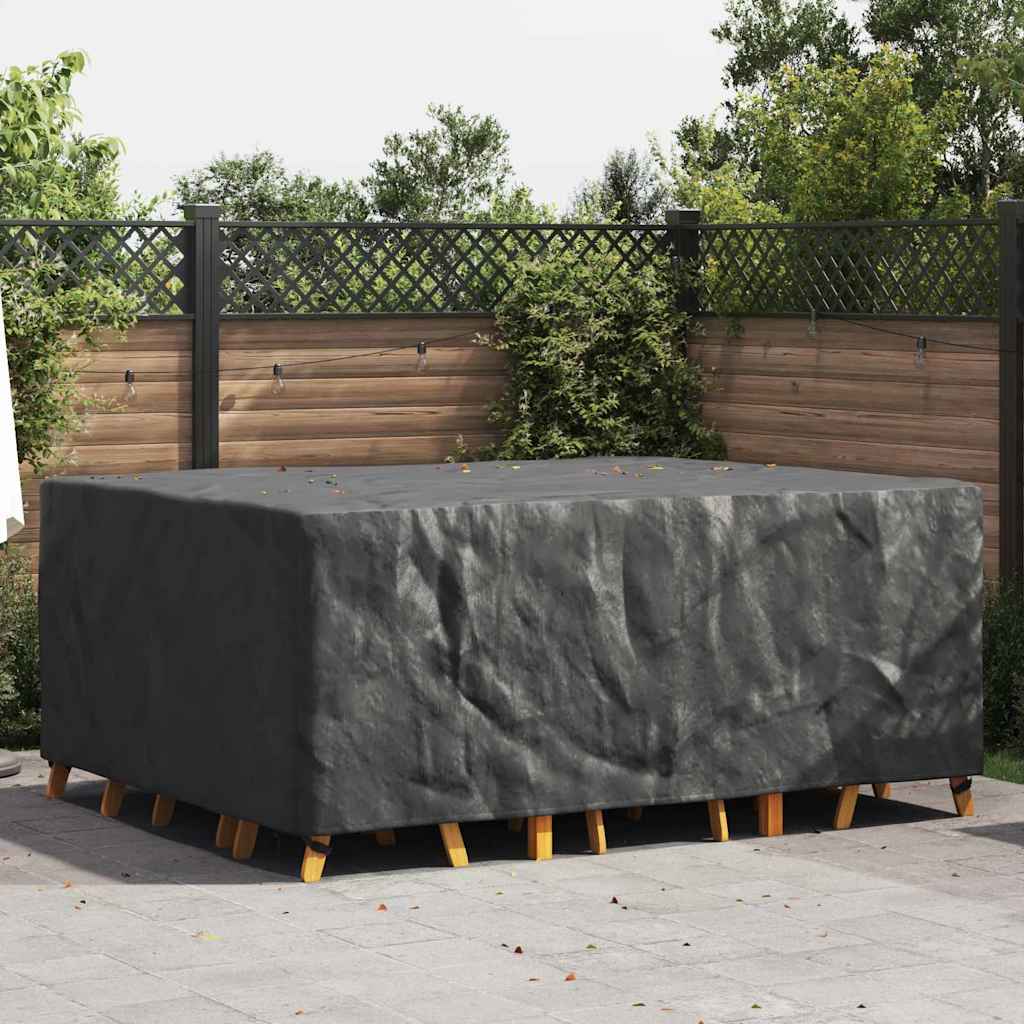 Copertura Per Mobili Da Esterno Nero 240 X 190 X 90 Cm 210d