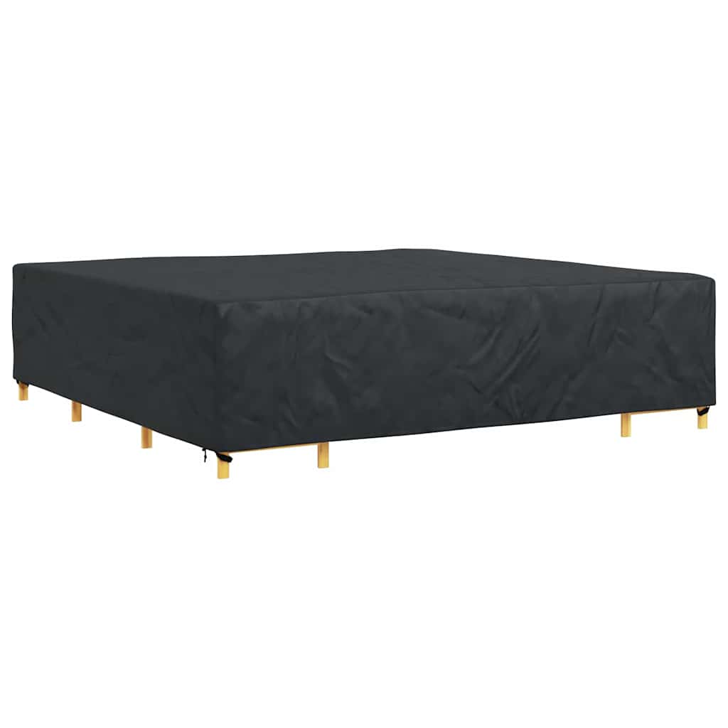 Copertura Per Mobili Da Esterno Nero 300 X 300 X 70 Cm 420d - Image 3