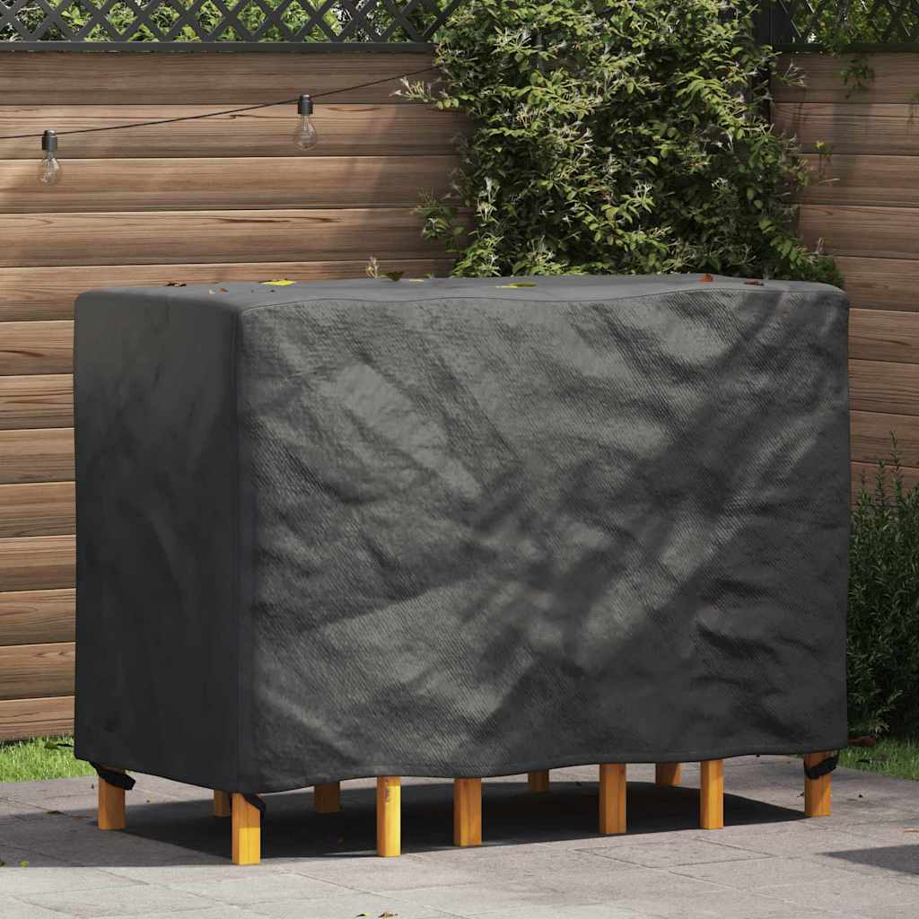 Copertura Per Mobili Da Esterno Nero 130 X 80 X 70 Cm 600d