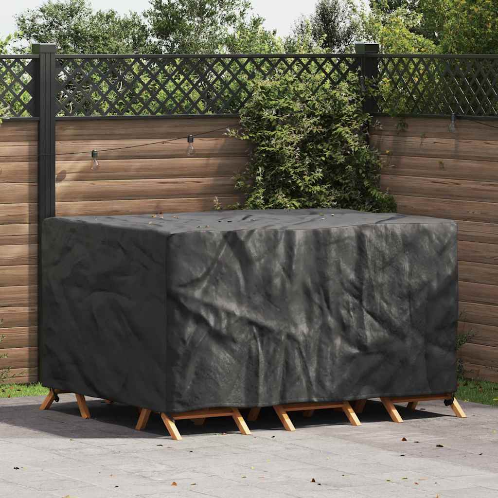 Copertura Per Mobili Da Esterno Nero 180 X 140 X 90 Cm 600d
