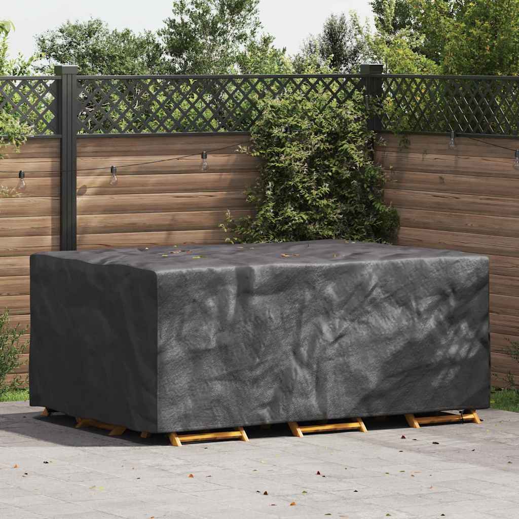Copertura Per Mobili Da Esterno Nero 220 X 150 X 85 Cm 600d