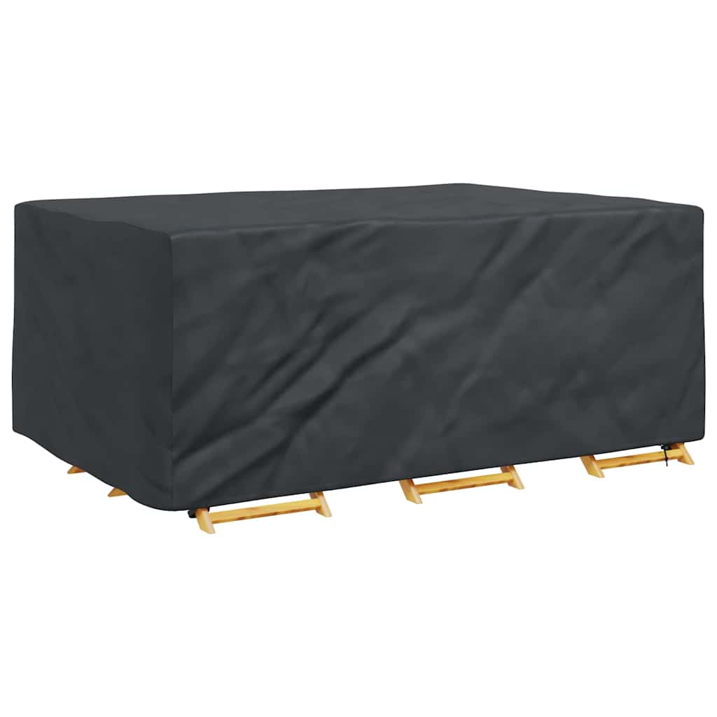 Copertura Per Mobili Da Esterno Nero 220 X 150 X 85 Cm 420d - Image 3