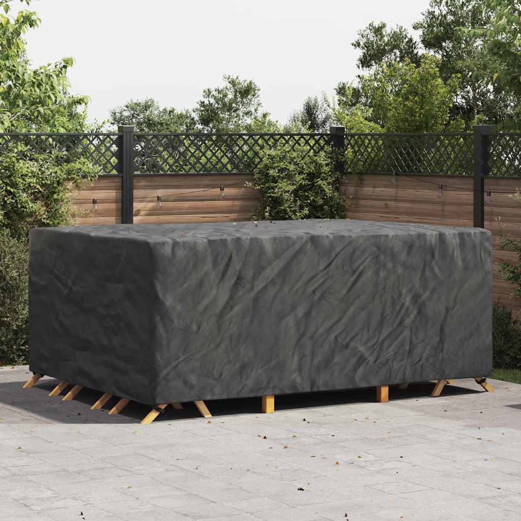 Copertura Per Mobili Da Esterno Nero 270 X 180 X 90 Cm 210d