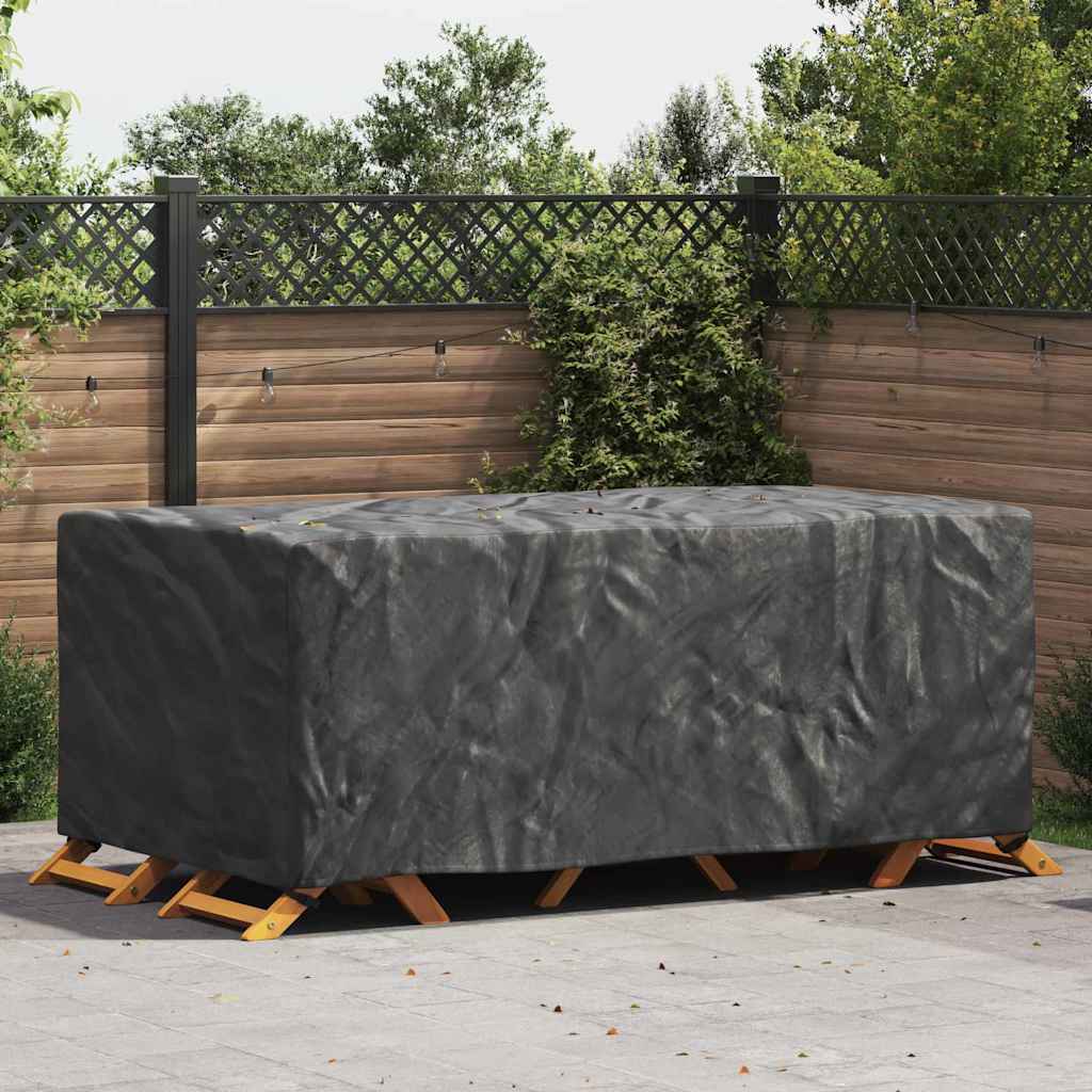 Copertura Per Mobili Da Esterno Nero 240 X 140 X 90 Cm 600d