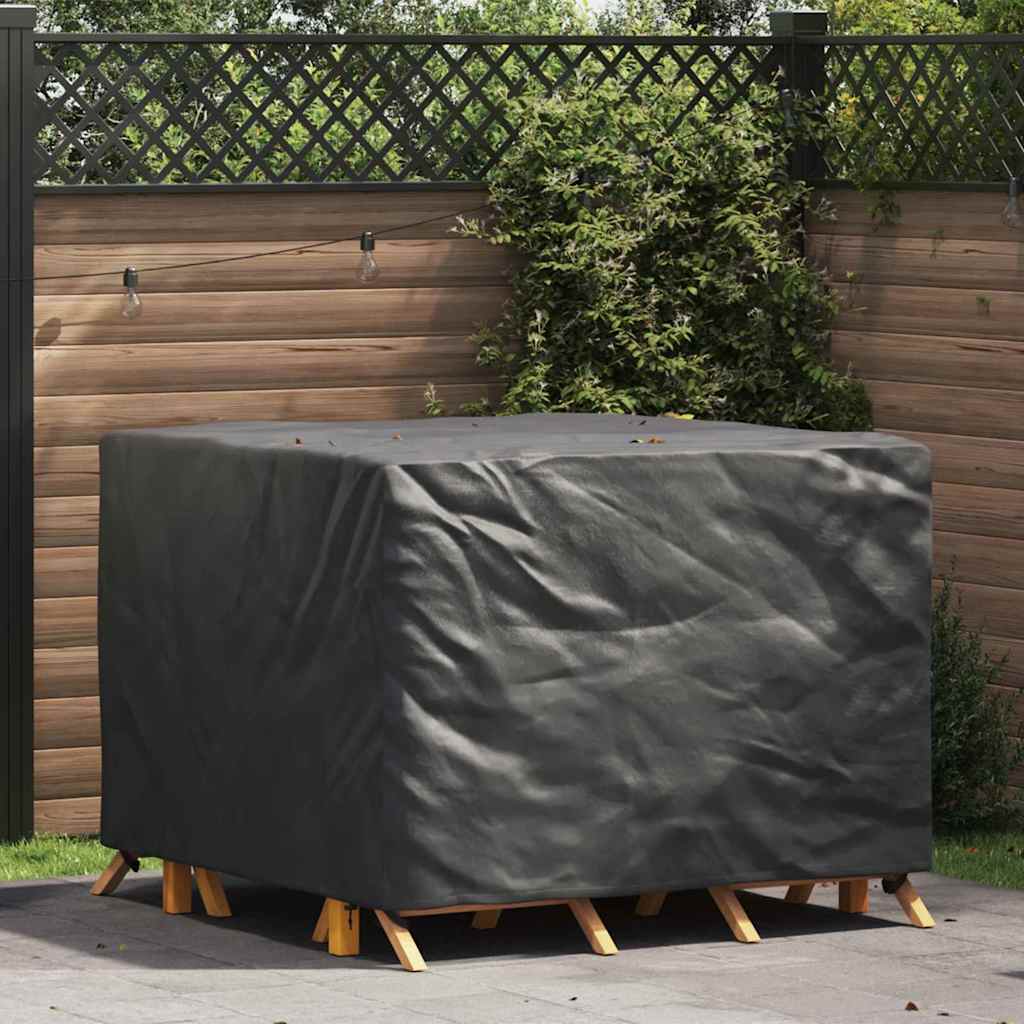 Copertura Per Mobili Da Esterno Nero 125 X 125 X 74 Cm 600d