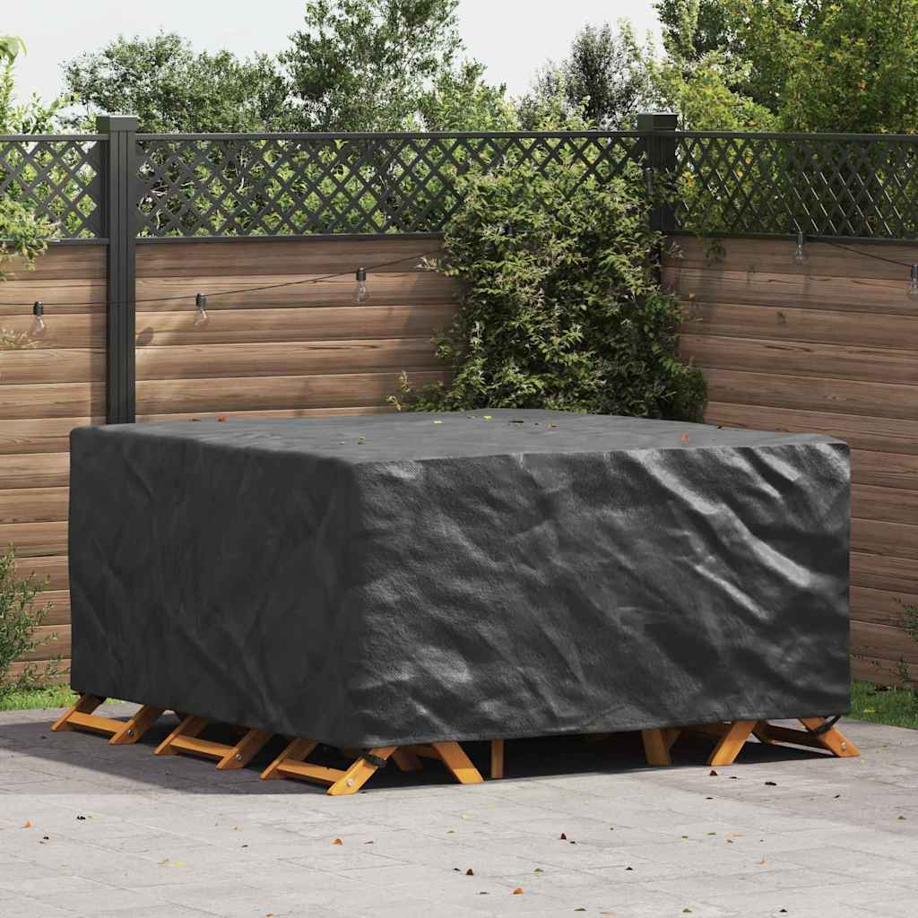 Copertura Per Mobili Da Esterno Nero 180 X 190 X 85 Cm 600d