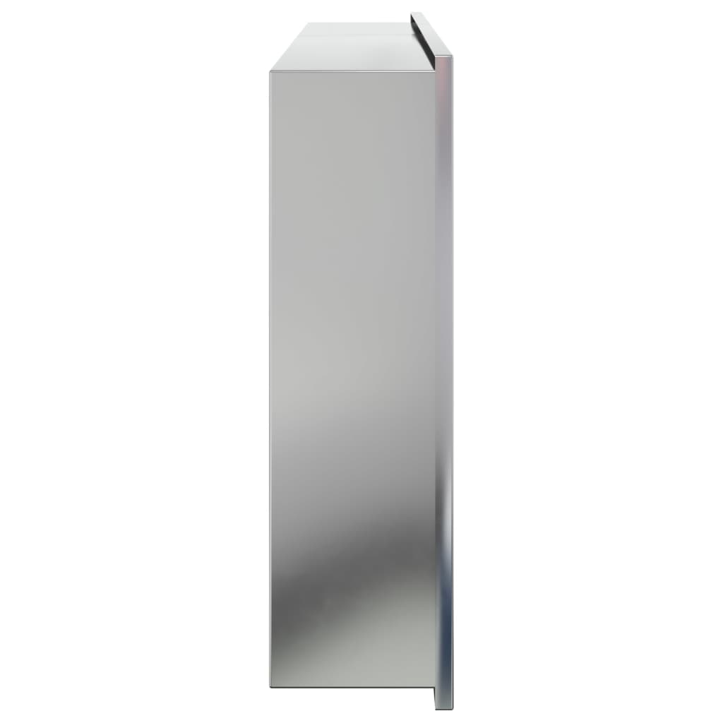 Nicchia Per Doccia Argento Spazzolato 62x32x9cm In Acciaio Inox - Image 4