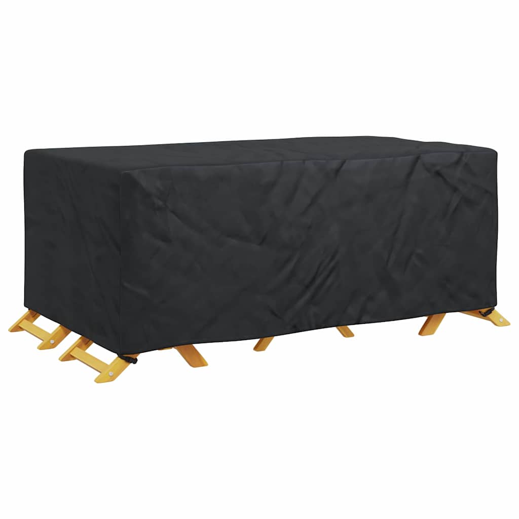 Copertura Per Mobili Da Esterno Nero 240 X 110 X 70 Cm 420d - Image 3