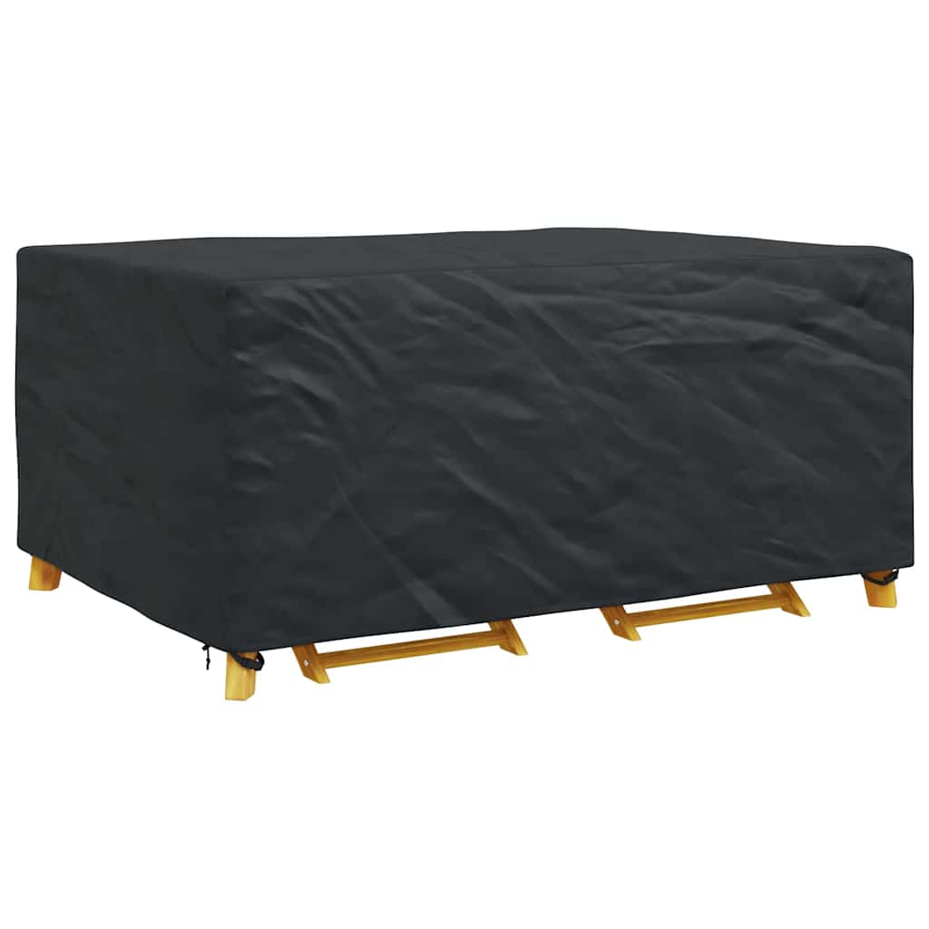 Copertura Per Mobili Da Esterno Nero 240 X 160 X 100 Cm 600d - Image 3