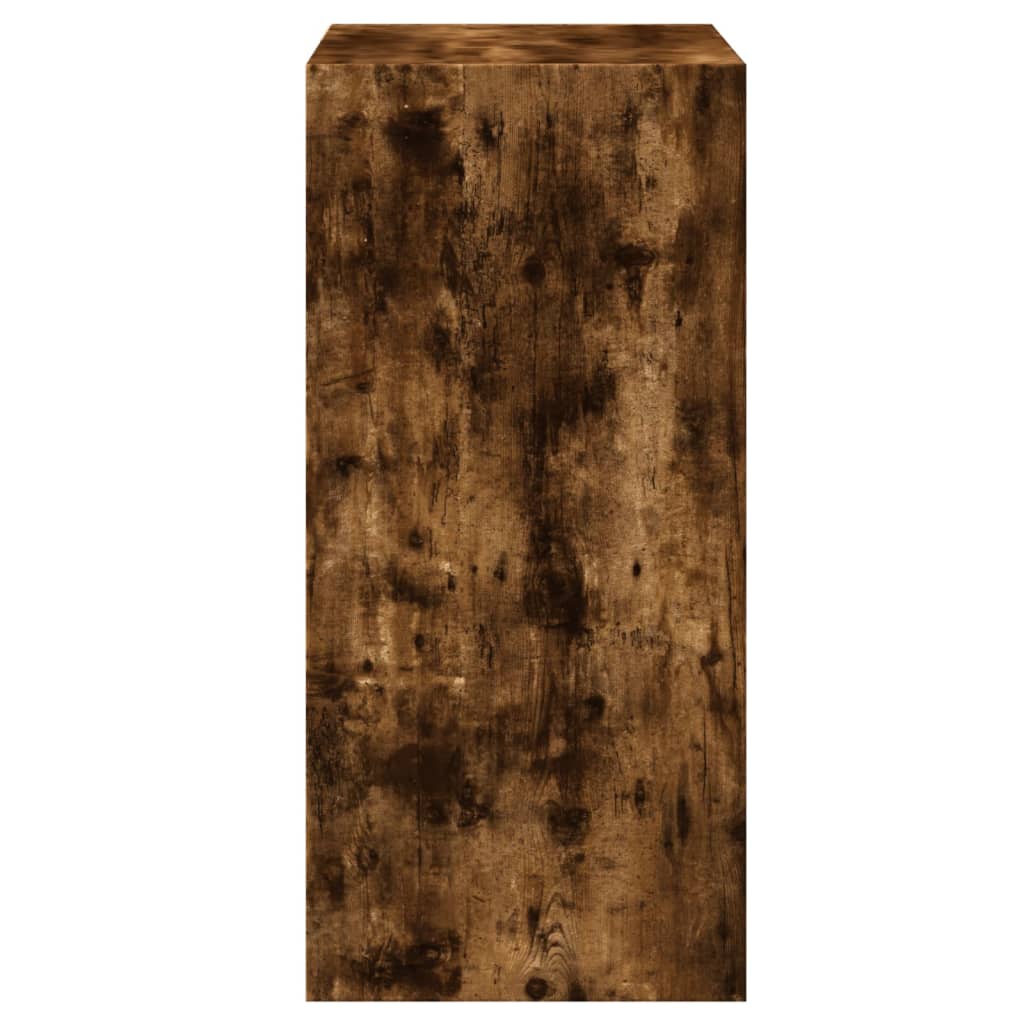Armadio Rovere Fumo 77x48x102 Cm In Legno Multistrato - Image 5