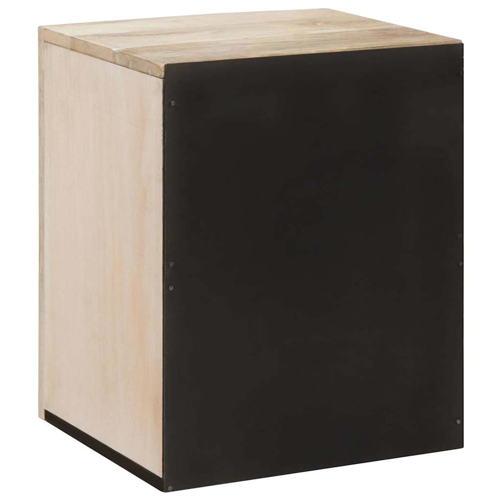 Mobile Da Bagno Bianco 38 X 33 X 48 Cm Legno Multistrato - Image 5