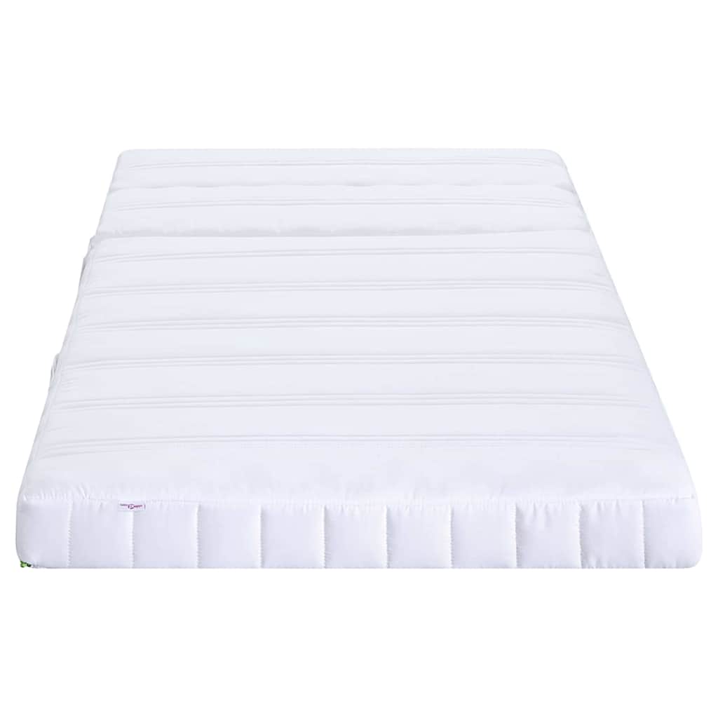 Materasso In Schiuma Bianco 80 X 200 Cm Tessuto - Image 6