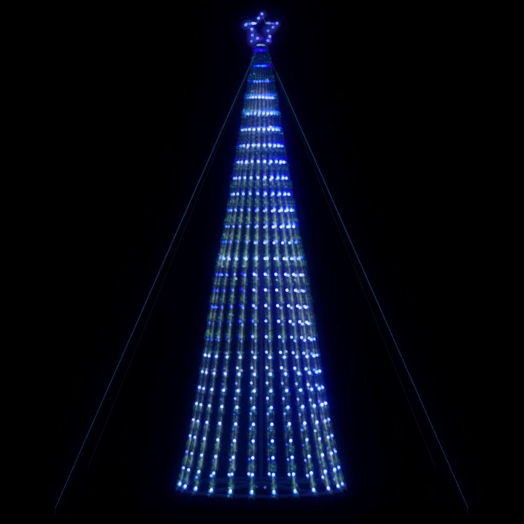 Albero Di Natale A Led 1028 Led Blu 403 cm
