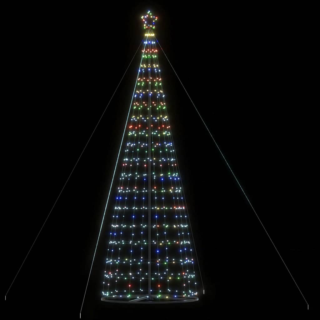 Albero Di Natale A Led 1534 Led Colorato 503 cm