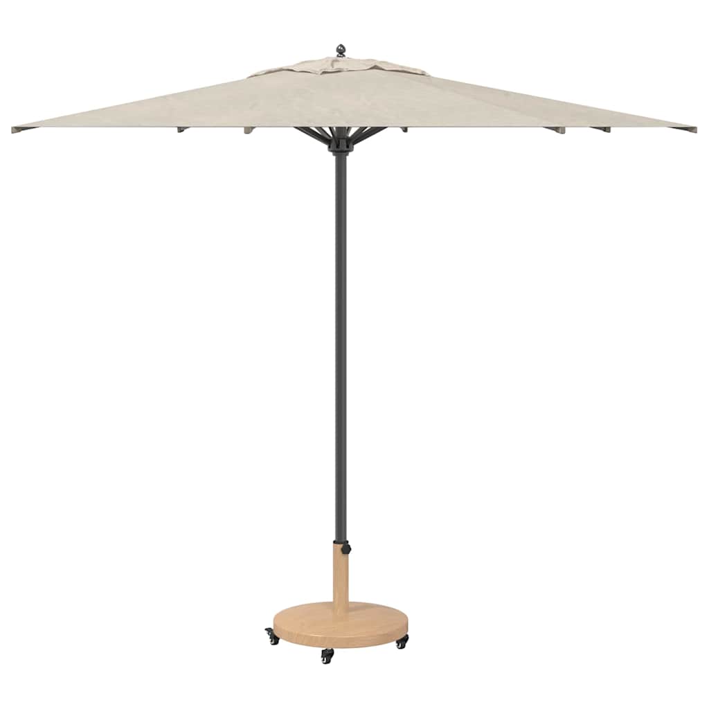 Base Per Ombrellone Legno Chiaro 48 X 48 X 32 cm - Image 3