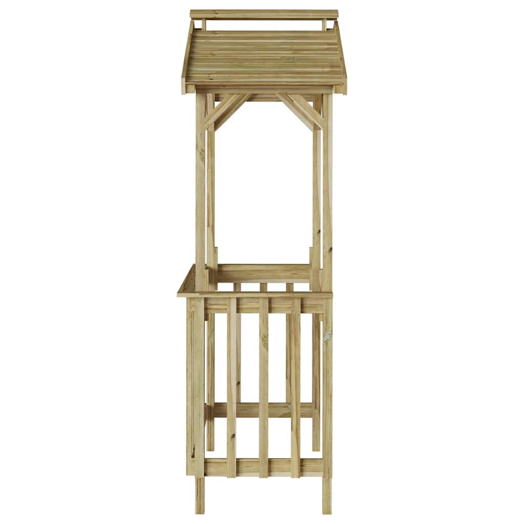 Casetta Per Barbecue Marrone 133.5 X 63 X 200 cm - Image 6