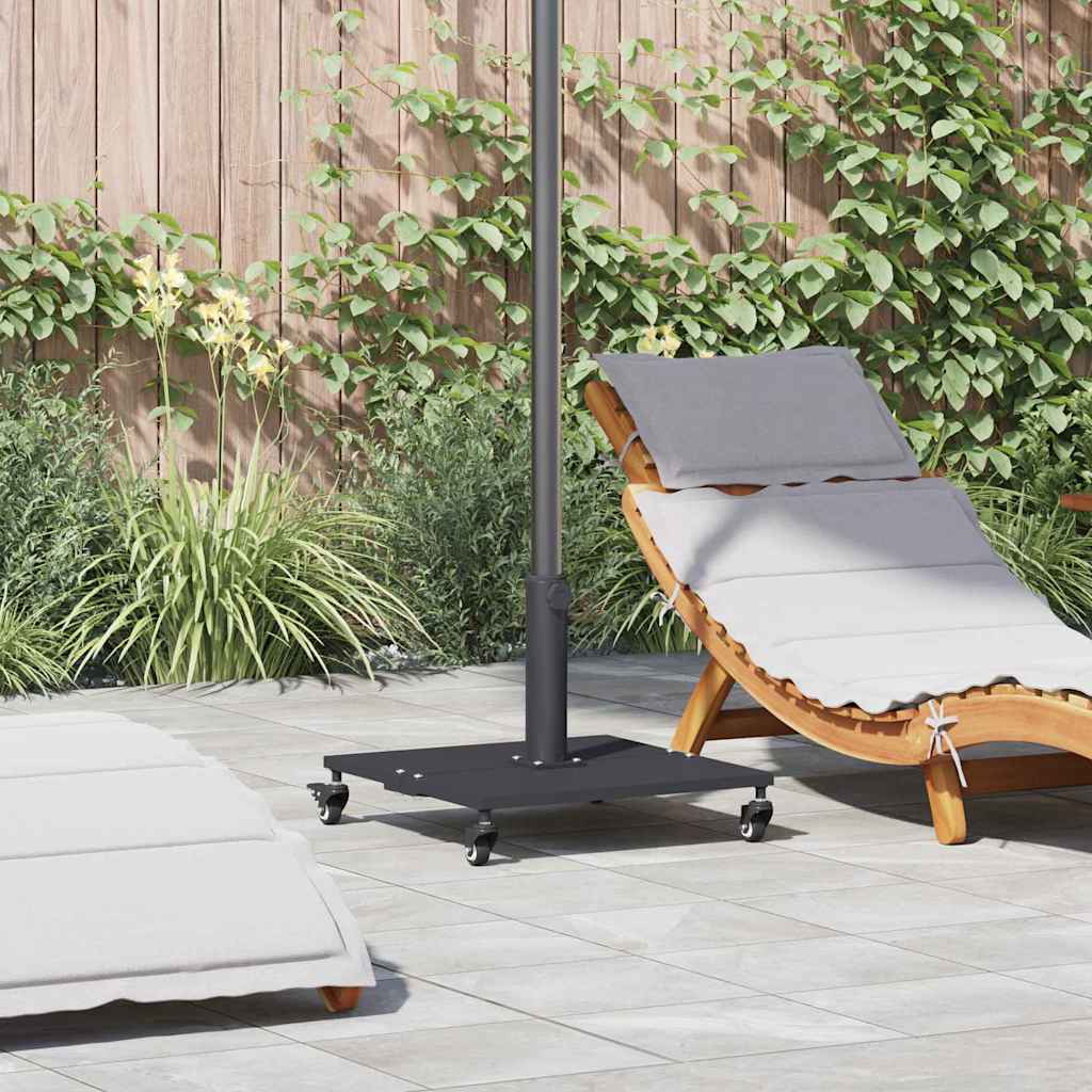 Base Per Ombrellone Grigio Scuro 45 X 45 X 31,5 cm