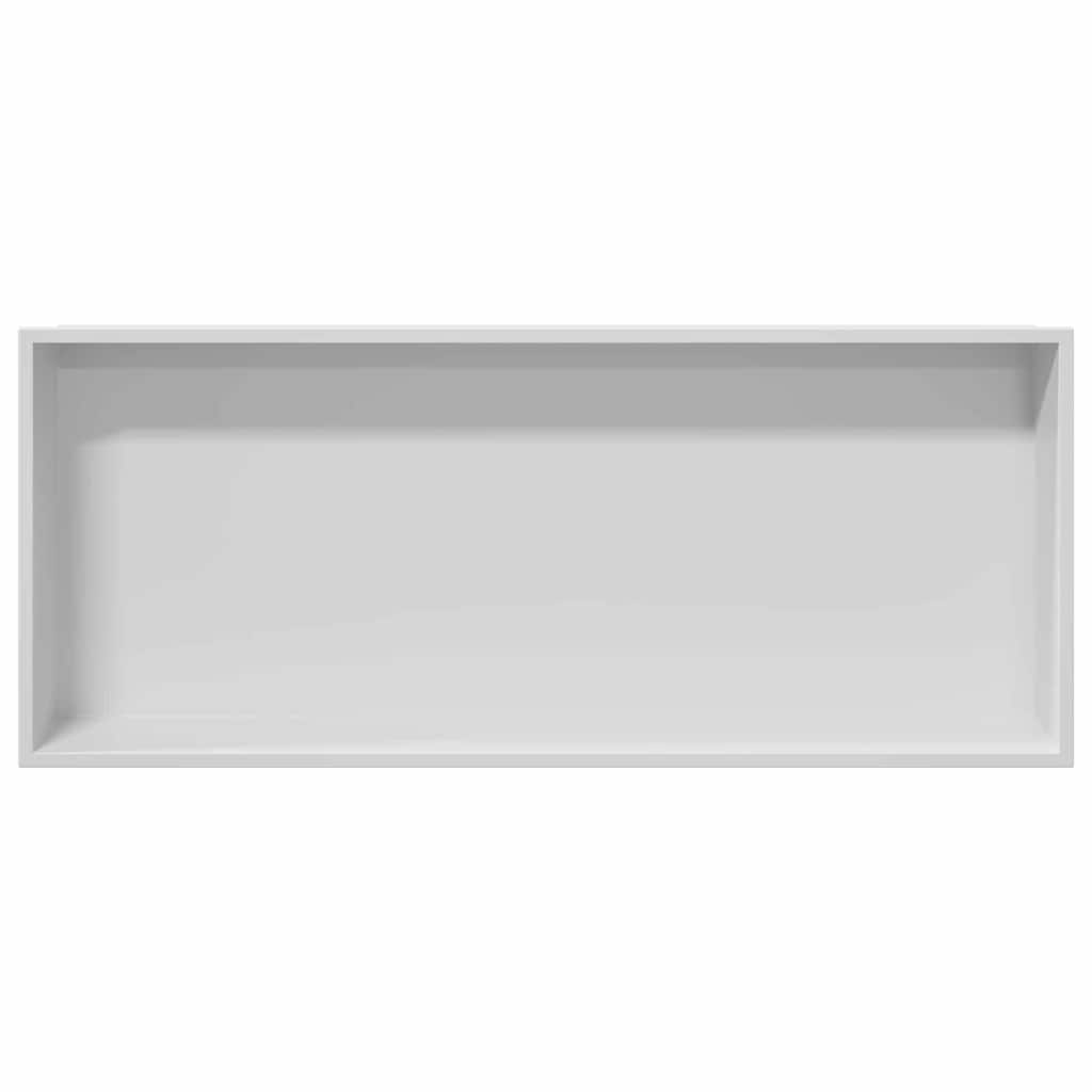 Nicchia Per Doccia Bianco 75 X 30 X 9.5 Cm Acciaio Inossidabile - Image 5