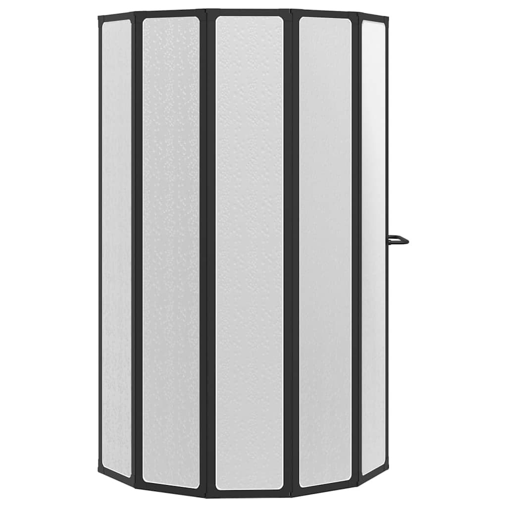 Parete Doccia Altro Nero 168 X 140 Cm Alluminio - Image 5