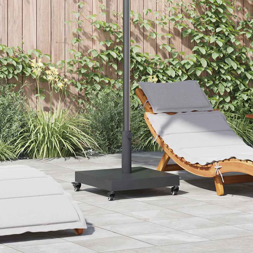 Base Per Ombrellone Grigio Scuro 45 X 45 X 31,5 cm