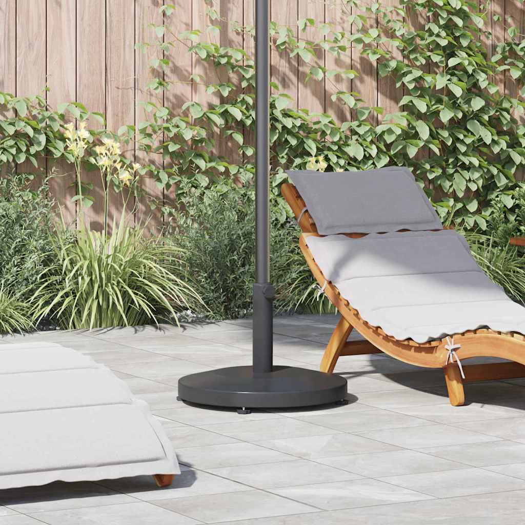 Base Per Ombrellone Grigio Scuro 48 X 48 X 32 cm
