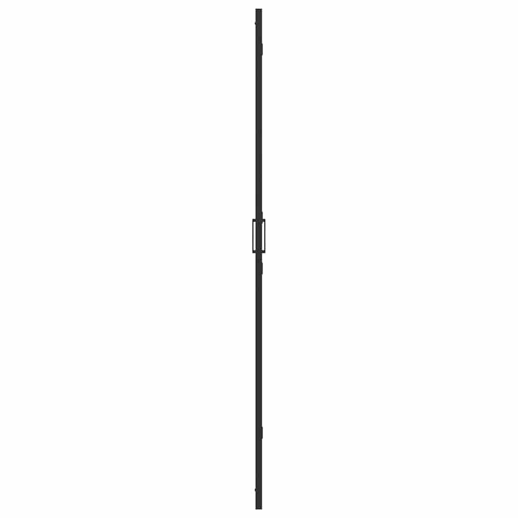 Parete Doccia WalK-In Nero E Trasparente Scuro 110 X 190 cm - Image 6