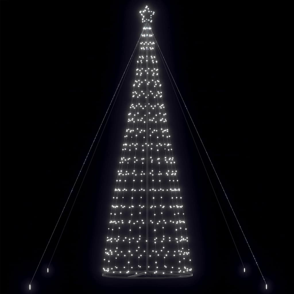 Albero Di Natale A Led 1534 Led Bianco Freddo 503 cm