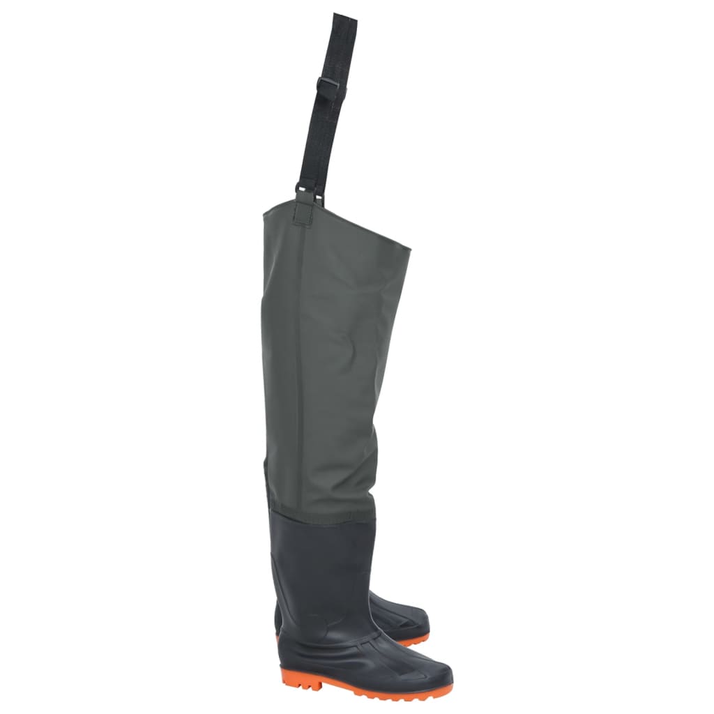Waders Verde Scuro Misura 44 - Image 3