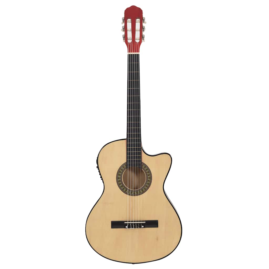 Chitarra Classica Western Cutaway Con Equalizzatore E 6 Corde - Image 3