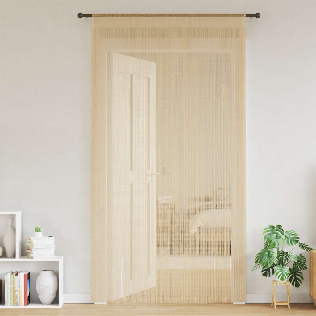 2 Pz Tende A Fili 140x250 Cm Beige