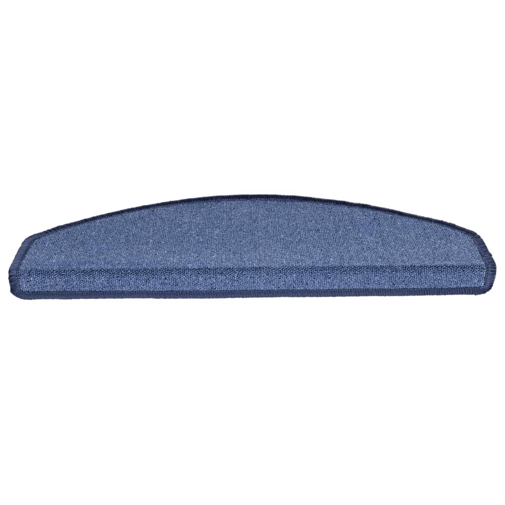 Tappetini Per Scale 10 Pz 65x24x4 Cm Blu Semicircolari Grandi - Image 4