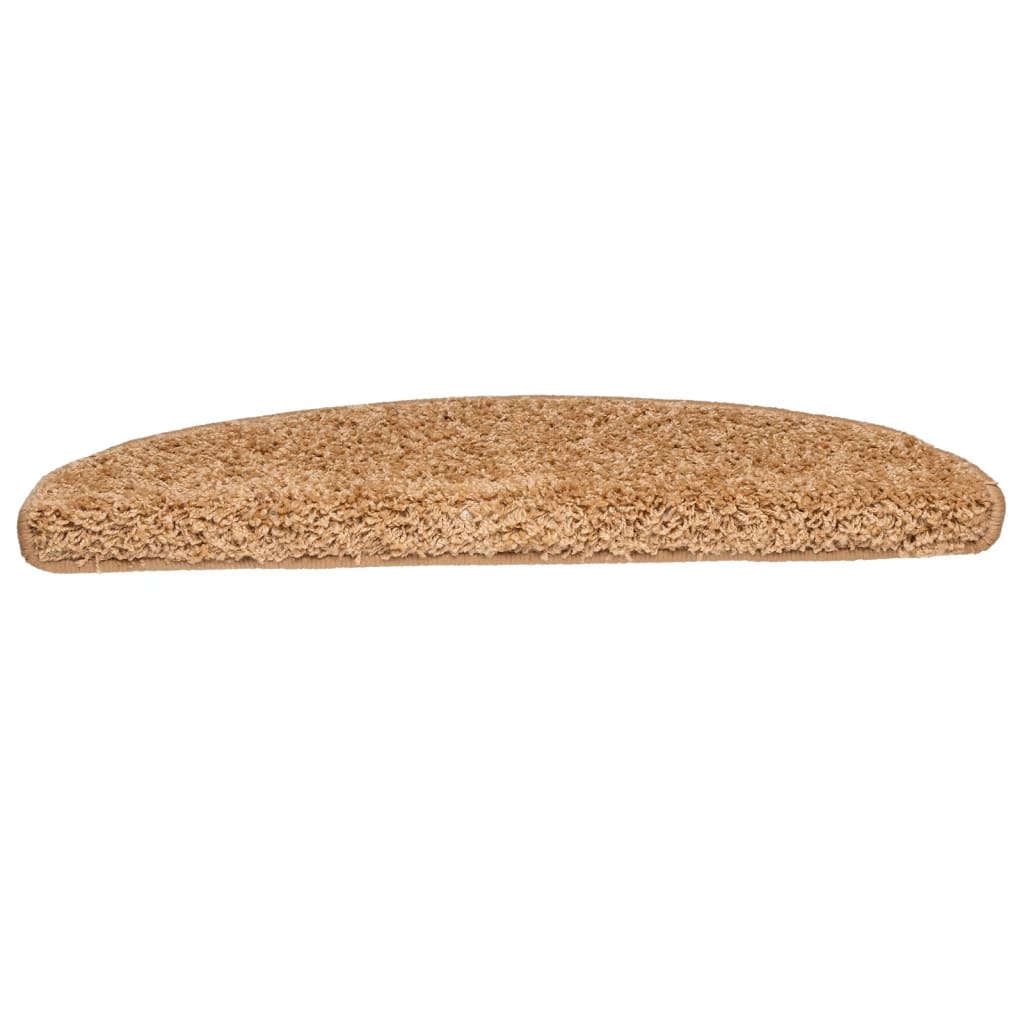 Tappetini Per Scale 10 Pz 65x21x4 Cm Beige Semicircolari Grandi - Image 4