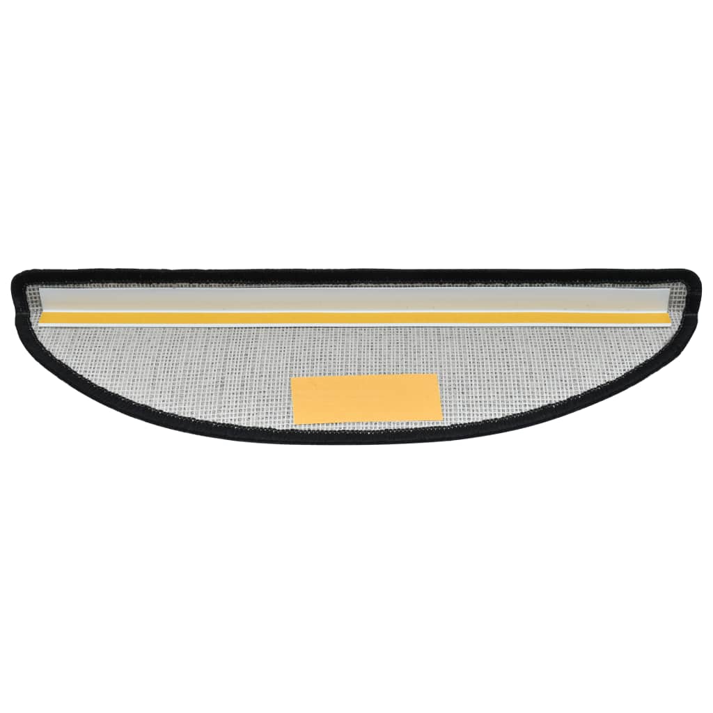 Tappetini Per Scale 10 Pz 65x24x4 Cm Grigio Scuro Semicircolari Grandi - Image 5